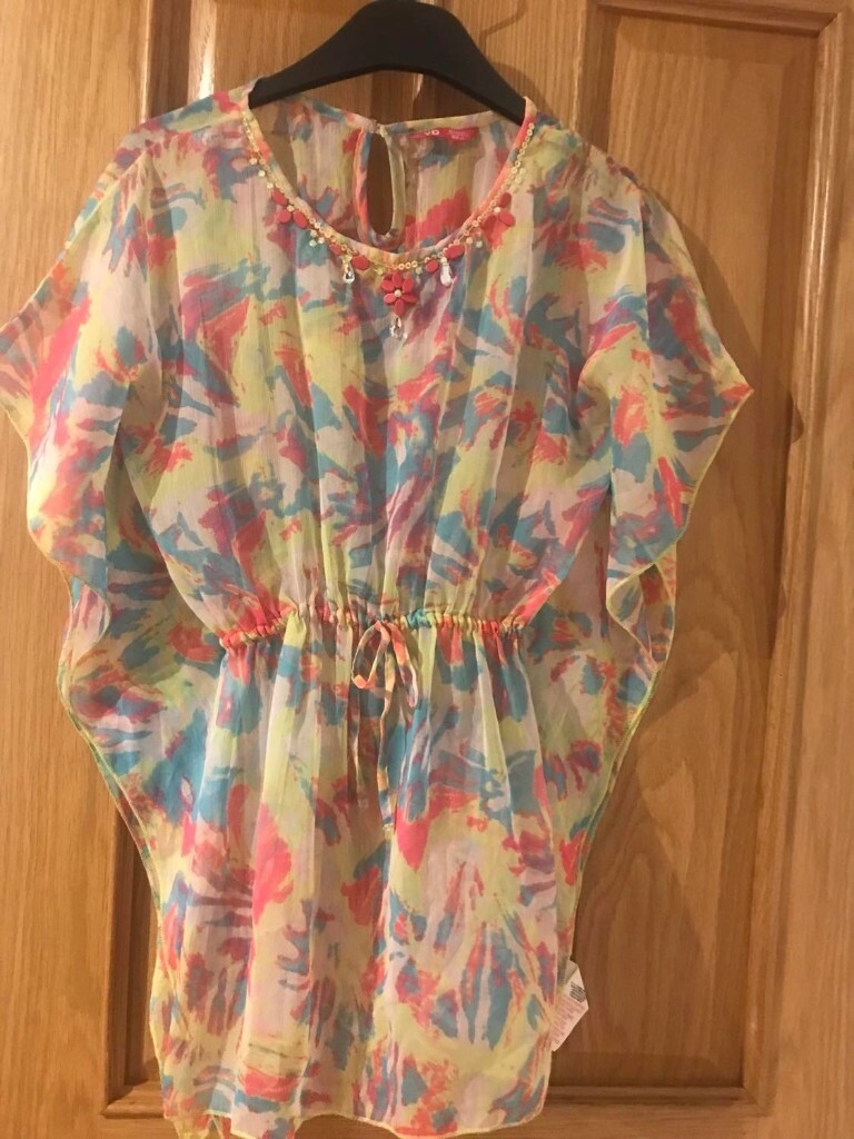 Primark Beaded / Sequin Beach Cover Up 